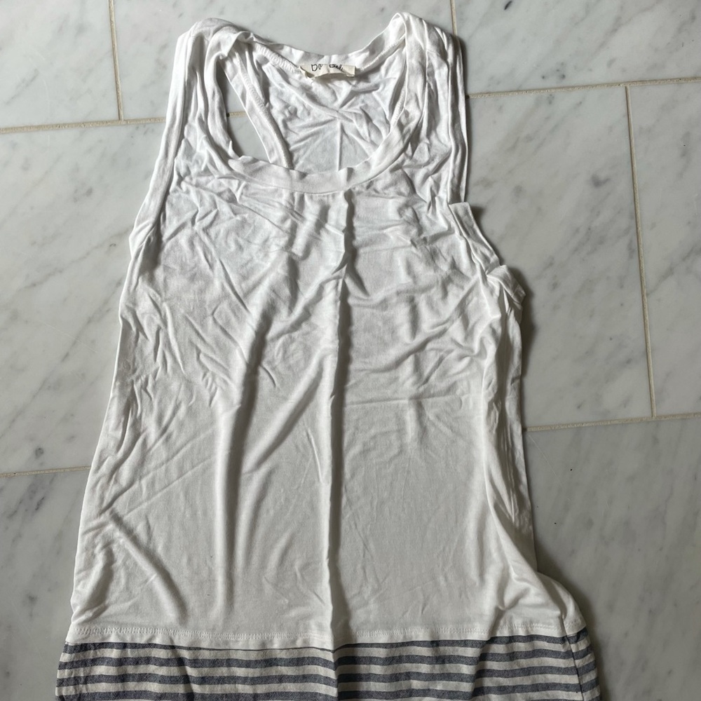 Racerback Stripe Coverup